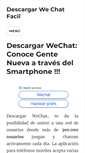 Mobile Screenshot of descargarwechatfacil.com