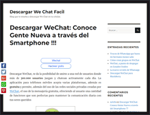 Tablet Screenshot of descargarwechatfacil.com